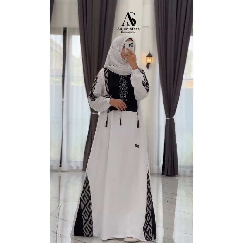 READY GAMIS PUTIH TASEL ANJANI STORE