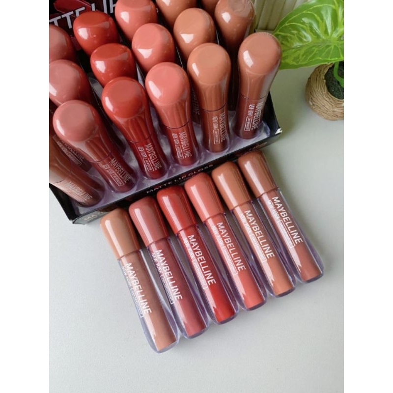 (PER BOX) Lipcream MYB 1048 / LIP GLOSS REVLON 2077 MATTE / LIPSTIK / LIPGLOS