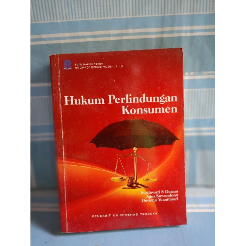 BUKU UT: HUKUM PERLINDUNGAN KONSUMEN by susilowati s dajaan