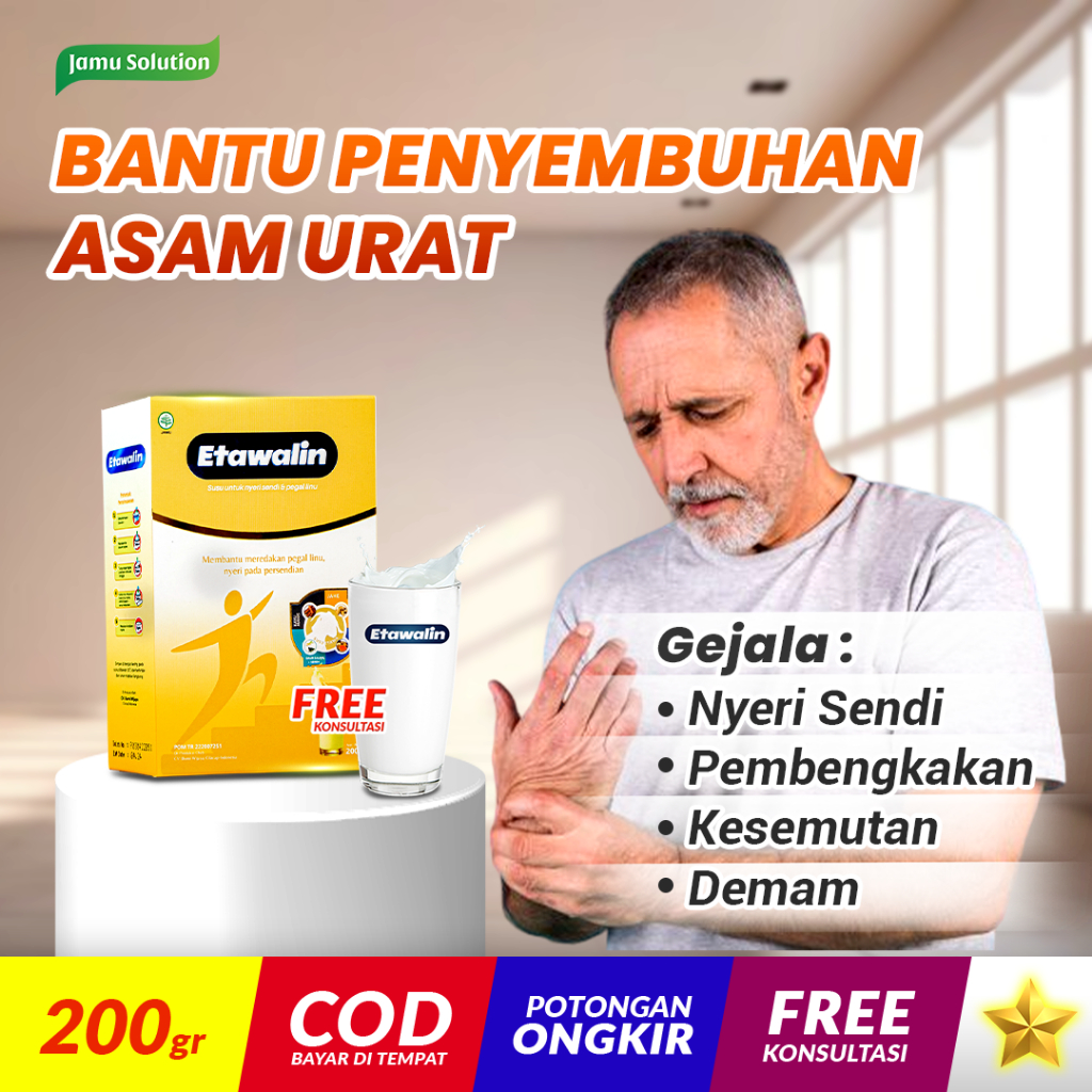 

Susu Kambing ETAWALIN Jamu Herbal Tulang Natural Alami Etawa Goat Obat Asam Urat