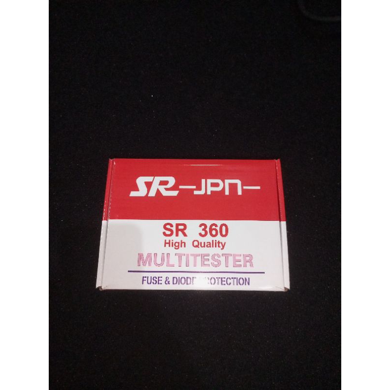 multitester jarum SR 360 JPN
