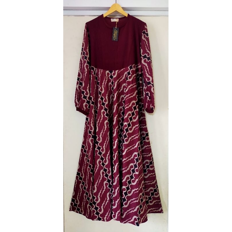 Qnanz batik maron (new)