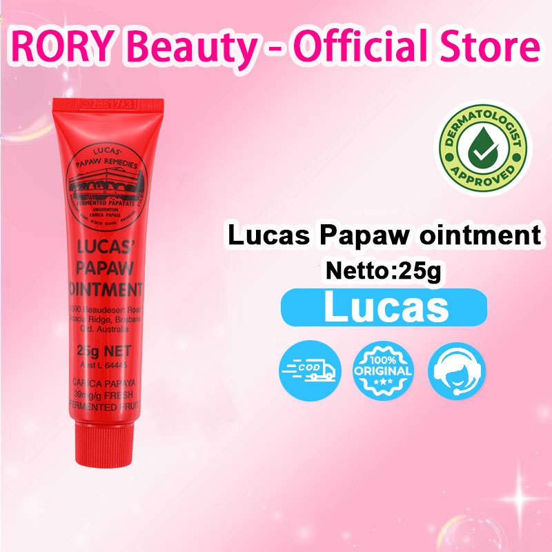 【COD Beli 2 gratis 1】 Lucas papaw ointment original  Salep 25g / Pawpaw Lip Balm / Lucas Papaw Ointm