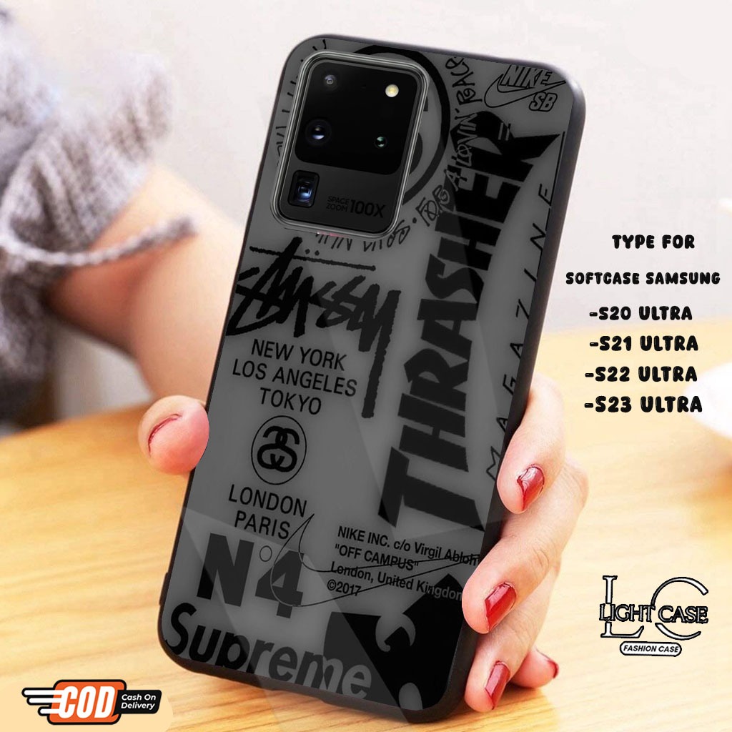 SOFTCASE GLOSSY (KACA) SAMSUNG S20 ULTRA / S21 ULTRA / S22 ULTRA / S23 ULTRA dan ALL TYPE SMARTPHONE