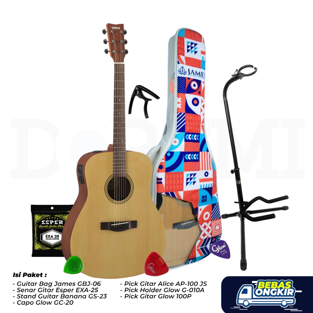 Paket Mobile Yamaha Gitar FX400 / FX 400 / FX-400 Akustik Elektrik