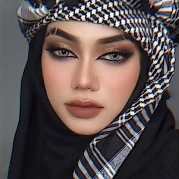 Sorban Arab Hijab Wanita Surban Rumbai Save Palestine