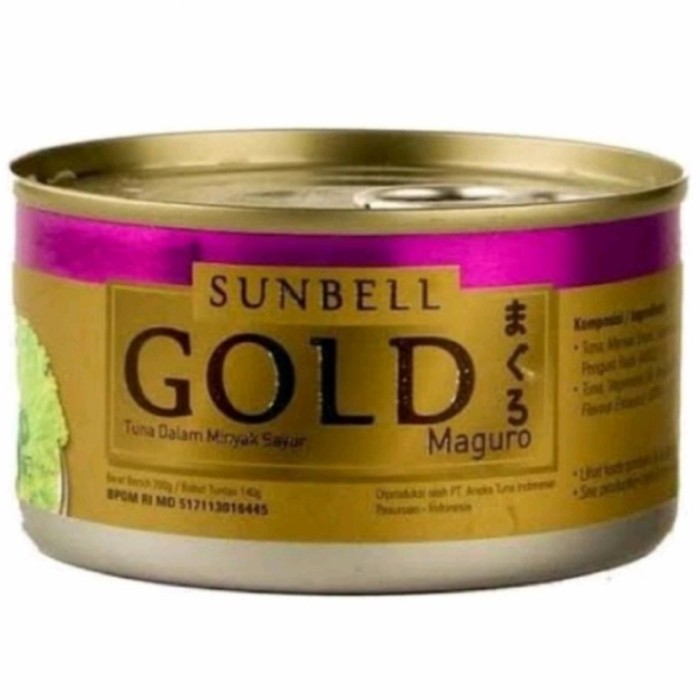 

SunBell Tuna Katsuo Gold 200gr Sun bell ikan tuna dalam minyak sayur Oil
