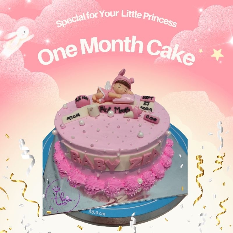 

Birthday Cake / One Month Cake / Anniversary Cake / Custom Cake