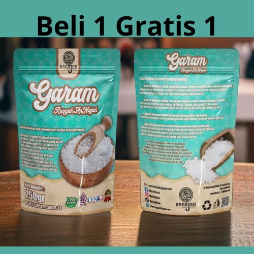 

[BELI 1 GRATIS 1Kemasan Besar] Garam Ruqyah AnNajah 100% Original Garam Asli Garam Ruqyah