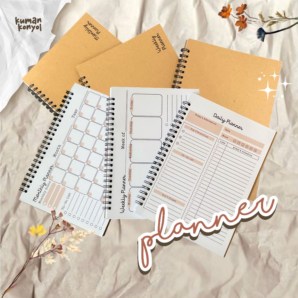 

DAILY WEEKLY MONTHLY PLANNER ◼ BUKU JURNAL ◼ JOURNAL JOURNALING ◼ BUKU AGENDA