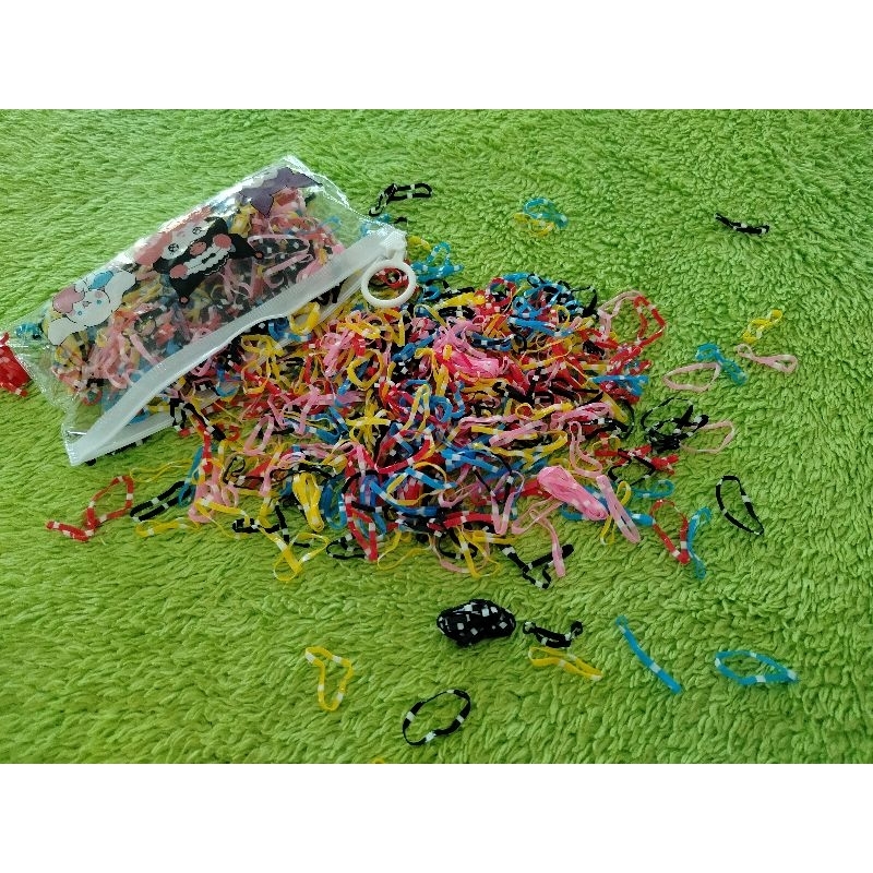 IKAT RAMBUT ANAK WARNA WARNI/IKATJEPANG/IKAT RAMBUT BALON/ANAK WARNA WARNI