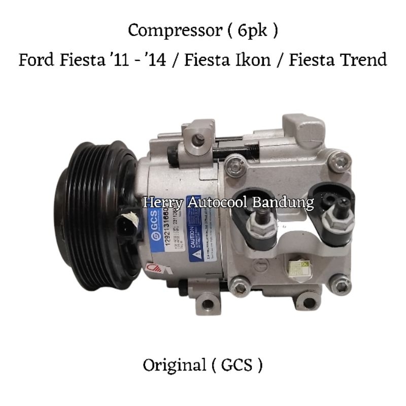 Compressor - Kompressor Ac Ford Fiesta '11 - '14