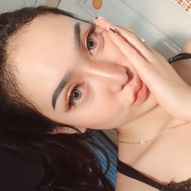 SOFTLENS PUDDING PEACH BY EOS MINUS 0.50 S.D -10.00 DIA 14.20MM