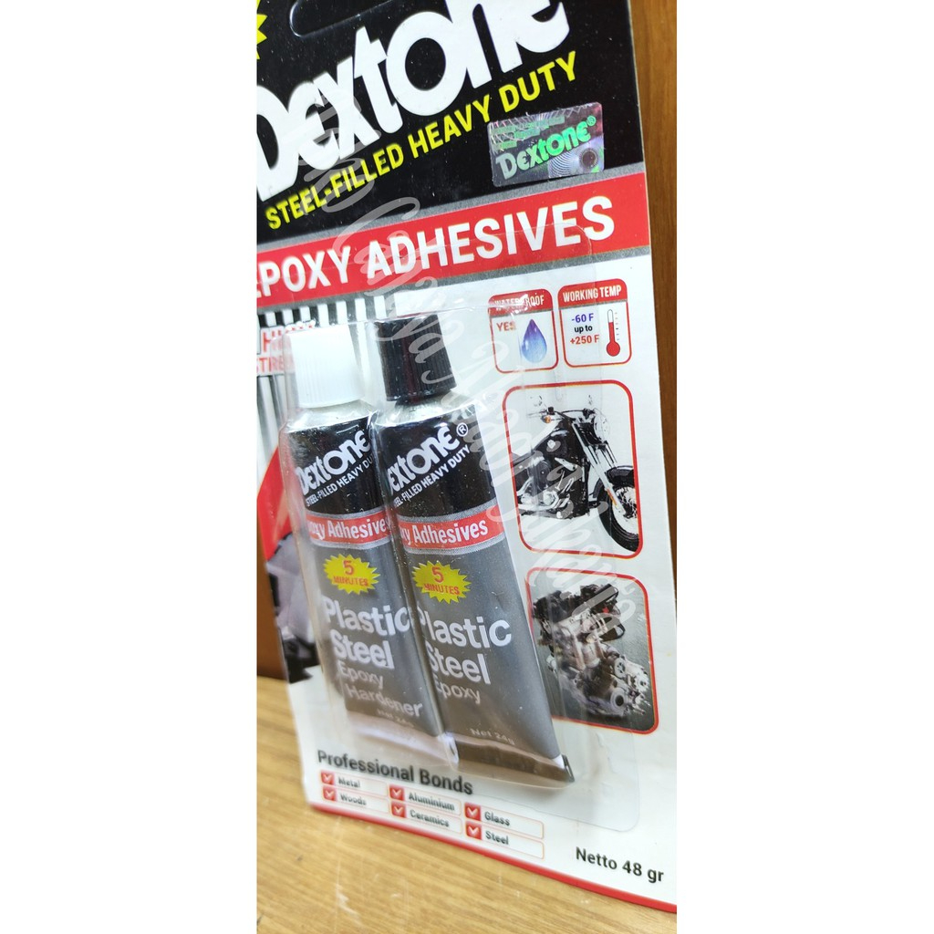 

LEM BESI DEXTONE EOPXY ADHESIVES / LEM KUAT DAN DAYA TAHAN LAMA