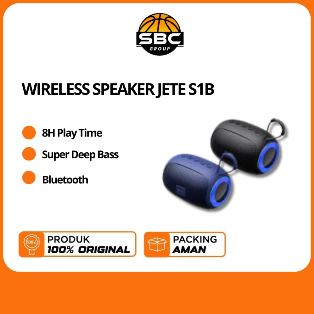 SPEAKER BLUETOOTH/SPEAKER WIRELESS JETE S1B