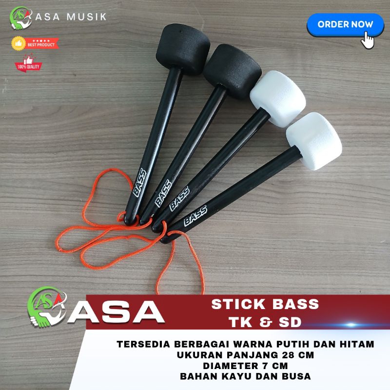 Stik Bass Drum Band dan Bass Hadroh