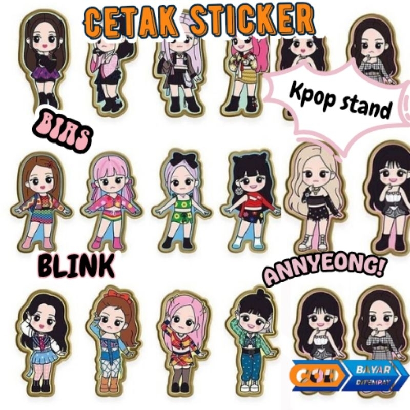 

STICKER LUCU/STIKCER KPOP/STICKER FOTO SENDIRI