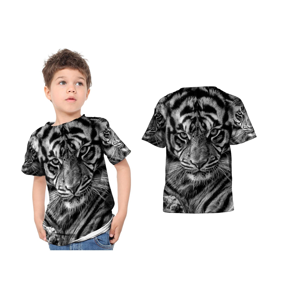 Kaos Harimau Baju Jersey Anak Harimau Putih Terbaru