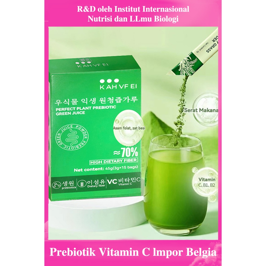 

【Sama seperti TikTok】JUS SALAD SAYUR DAN BUAH INSTAN JUS HIJAU INSTAN JUS INSTAN PREBIOTIC