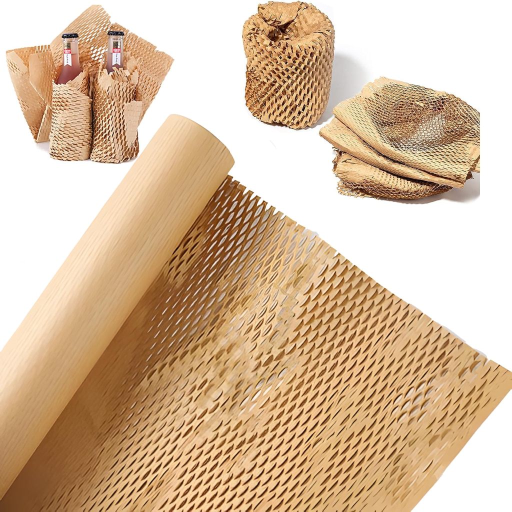

Honeycomb Paper Wrap - Eco Friendly Packaging / Bahan Packing