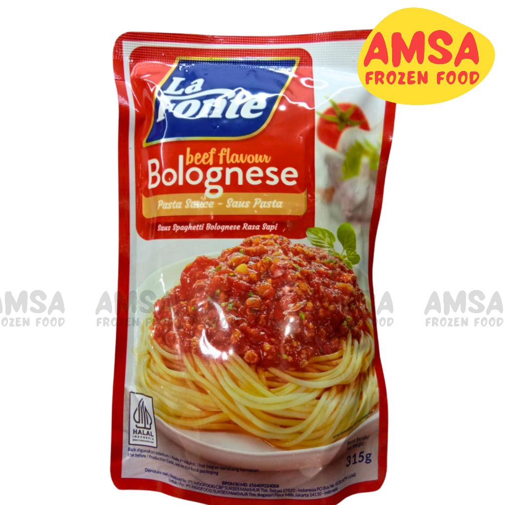 

La Fonte Saus Pasta Bolognese Beef Flavour 315gr