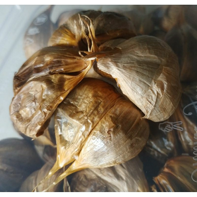 

Bawang hitam kating fresh enak murah black garlic kating 250gr