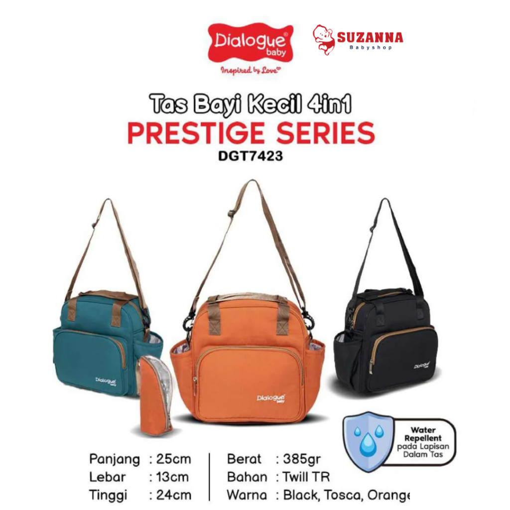 Dialogue DGT7423 Tas Bayi Kecil 4 in 1 Prestige Series