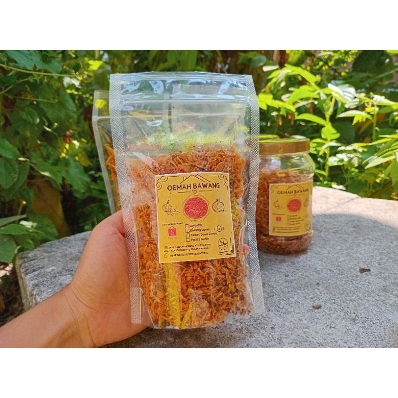 

Siwang (terasi bawang) kemasan kemasan pouch 100gr