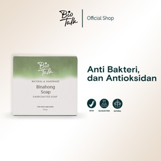 Biotalk Sabun Natural Herbal | Binahong | Kulit Berminyak | 120 gram