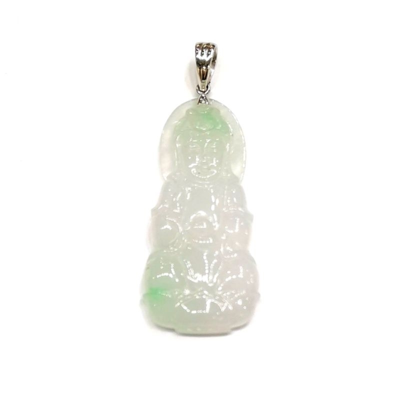 Liontin Jade Giok Dewi Kwan Im Sertifikat Hongkong (GP 90)