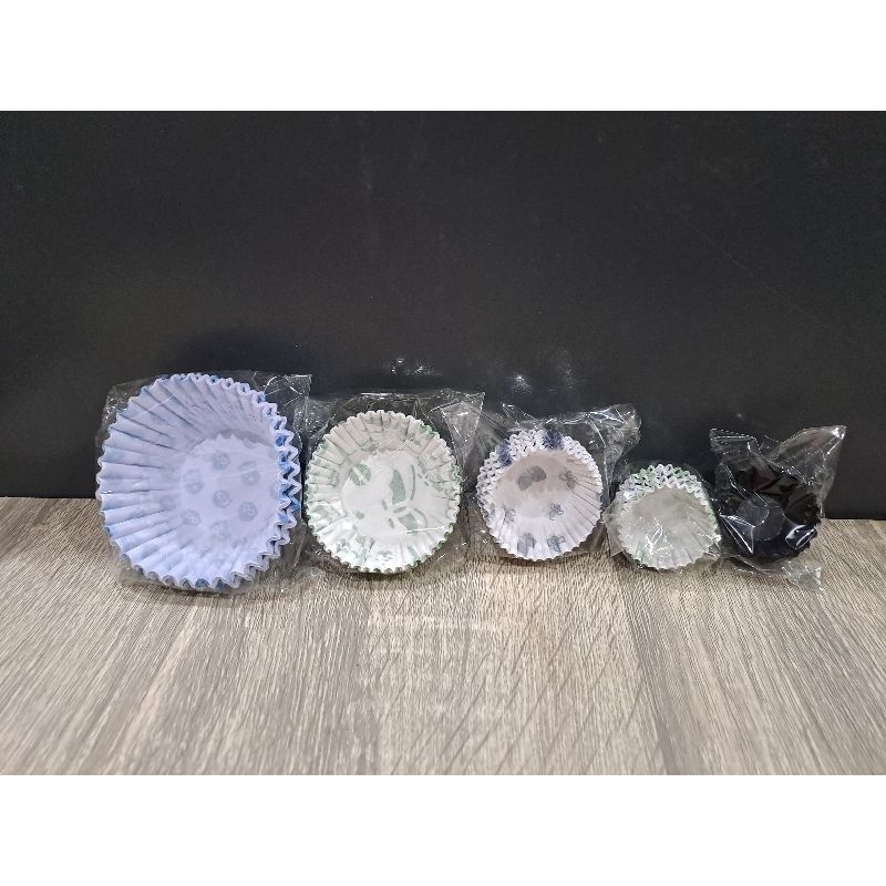 PAPER CUP / CUP CAKE / KERTAS ROTI BULAT ISI -+ 50PCS REPACK KECIL