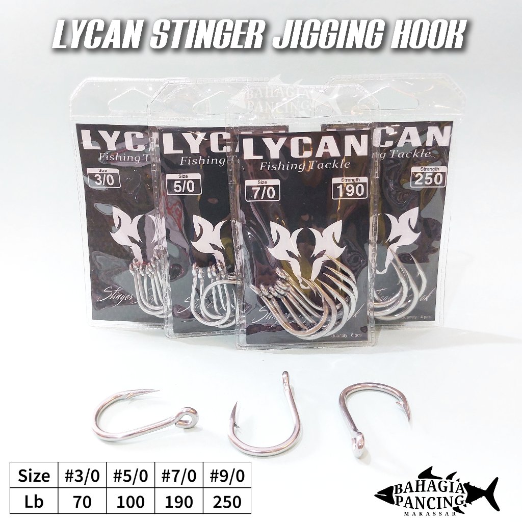 KAIL PANCING LYCAN STINGER JIGGING HOOK