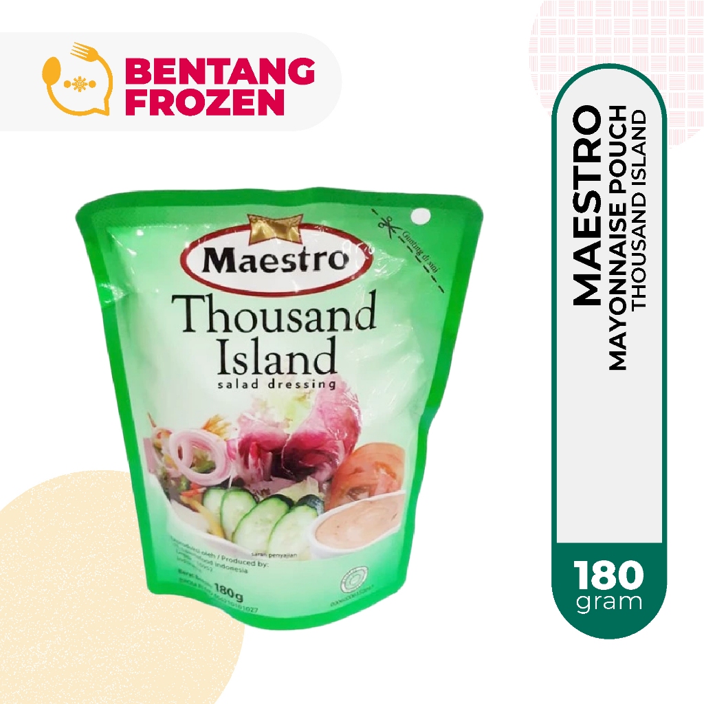 

Maestro Thousand Island Salad Dressing 180gr