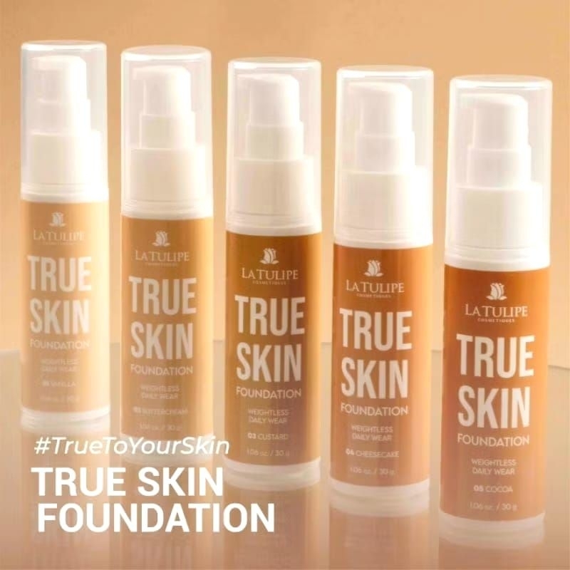 LA TULIPE La Tulipe latulipe - LA TULIPE La Tulipe True Skin Foundation Weightless Daily Wear - La T