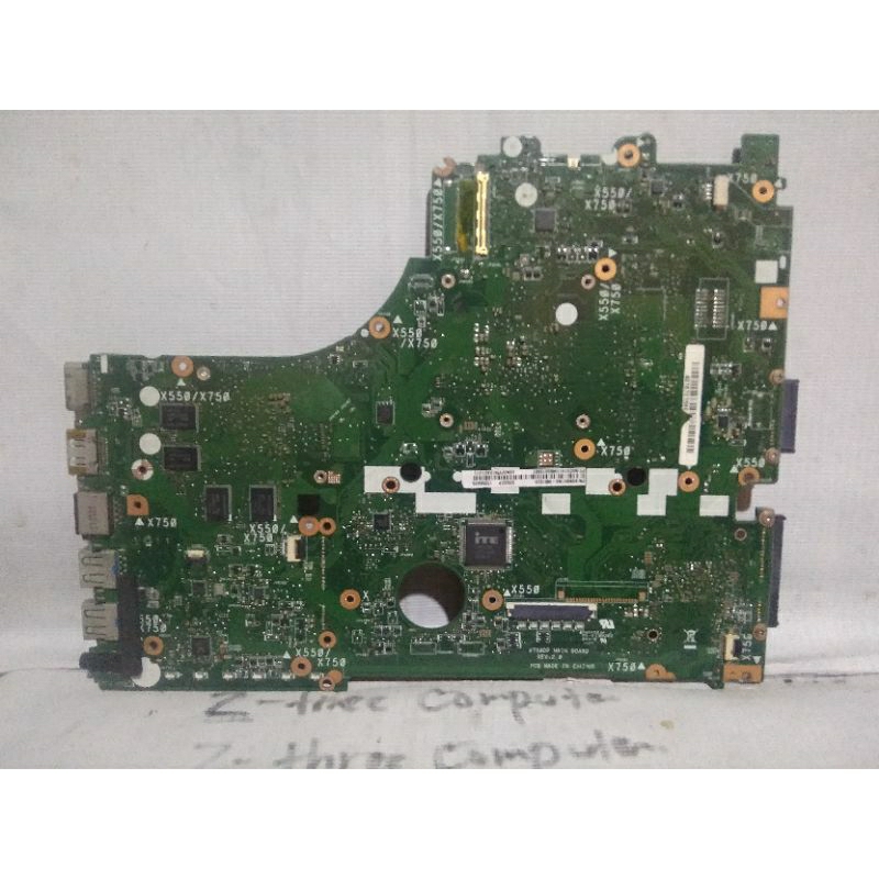 Motherboard Mainboard Laptop Asus X550D / X750DP