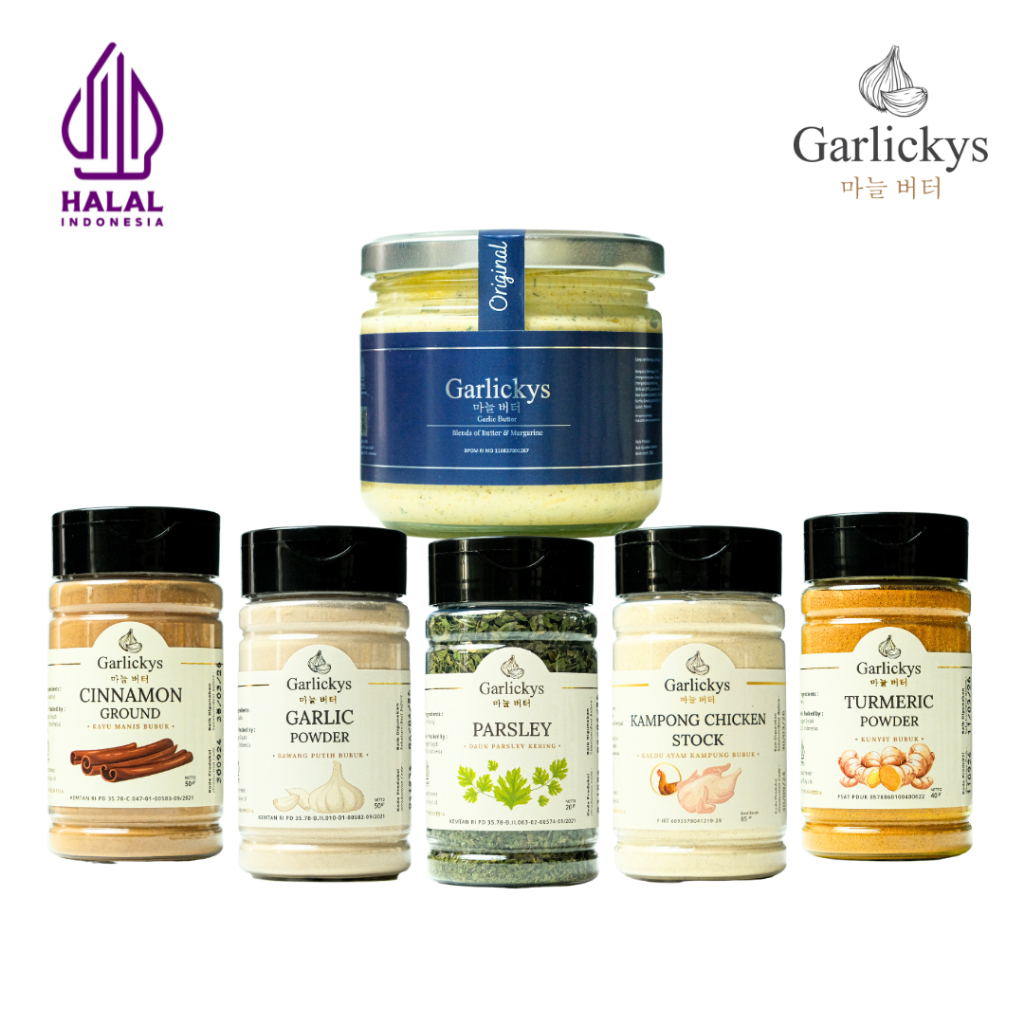 

GARLICKYS Paket MPASI Premium Bumbu Dapur Premium Halal