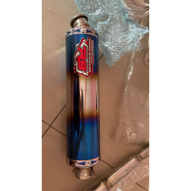 R9 Knalpot Motor Mio Karbu Original