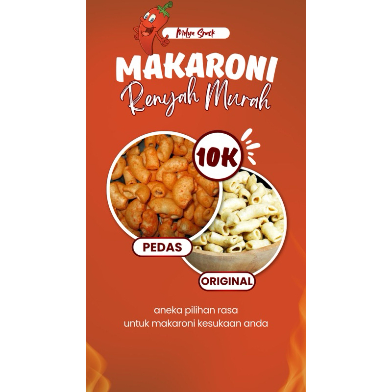 

SNACK MAKARONI RENYAH SIAP KIRIM✅