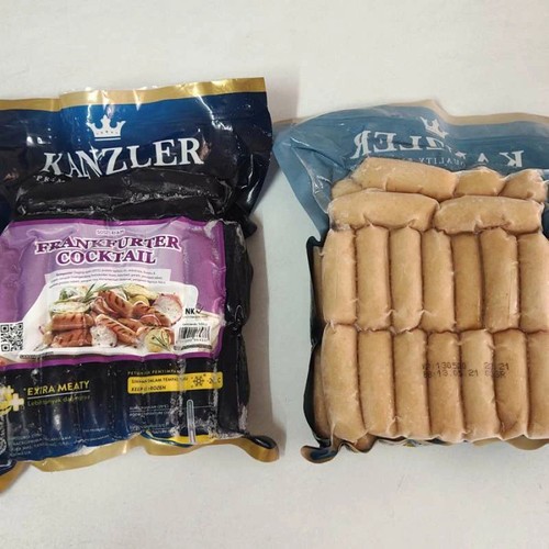 

Kanzler Sosis Frankfurter Cocktail Sausages 500g
