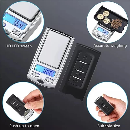 Super Mini Timbangan 0.01/200 Gram Mini Electronic Scale/TIMBANGAN DIGITAL MINI