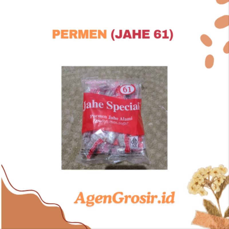 

A Grosir - Permen Jahe 61 /120g / 1 bungkus