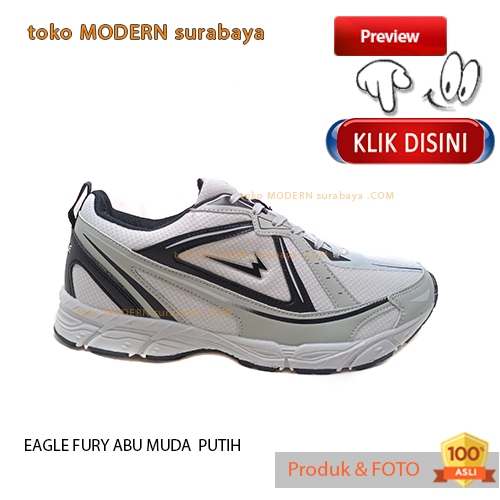 JUMBO Sepatu pria olahraga running sneakers tali EAGLE FURY
