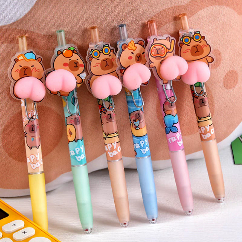 

Pen Capybara Squishy / Cute Capybara Pulpen