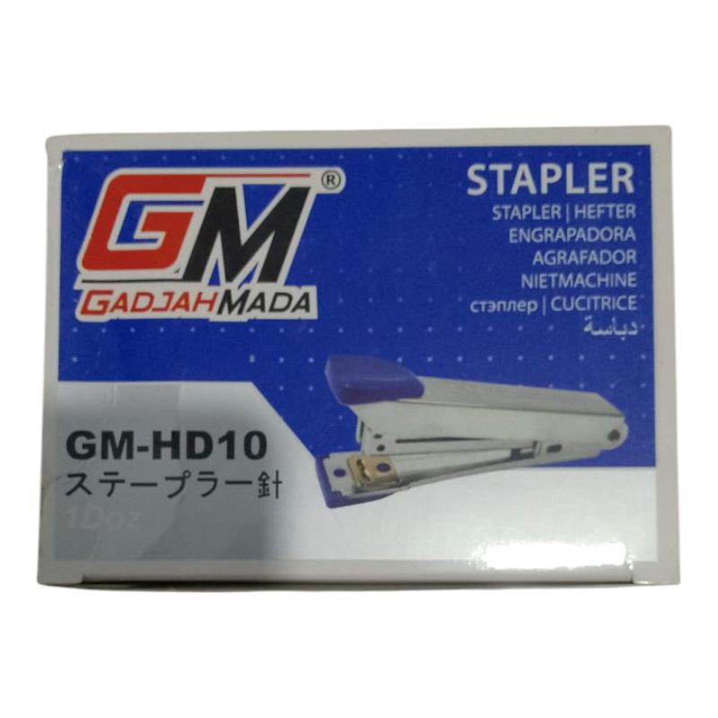 

Alat Staples gajah Mada HD 10 1 kotak isi 12 pcs
