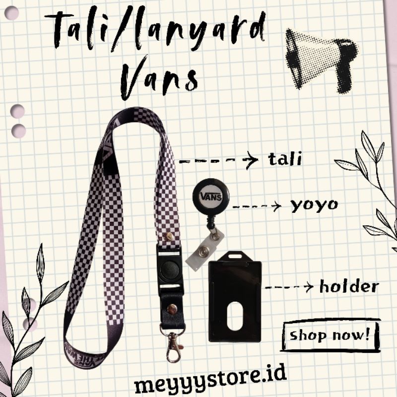 

Tali / Lanyard VANS Termurahhh!! Ready Stok!!!