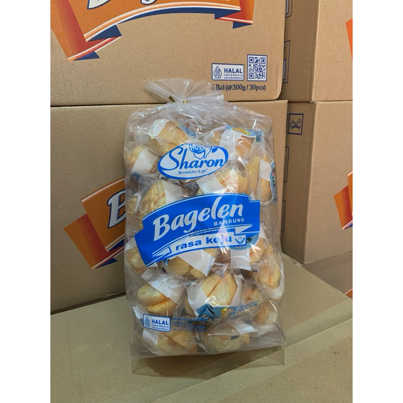 

Bagelen Kering Sharon rasa Keju isi 30pcs 300gram