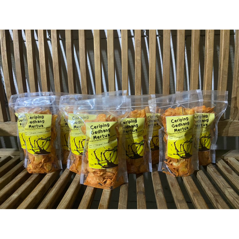 

Keripik Pisang Kepok koin varian rasa