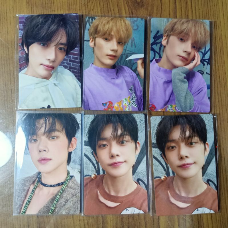 Official Photocard TXT Yeonjun Beomgyu Hueningkai Chikai Solo Jacket Standard UMS Lim A