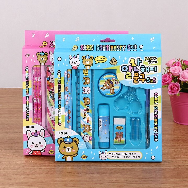 

Baru Terkini Pensil Set Anak Paket Alat Tulis Sekolah 9 in 1 Cocok Untuk Kado
