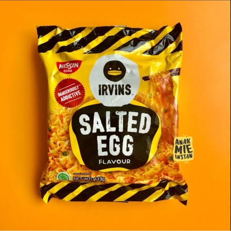 

Mie Instan Irvins Salted Egg Noodle Singapore Ori Jastip PO Mala dll